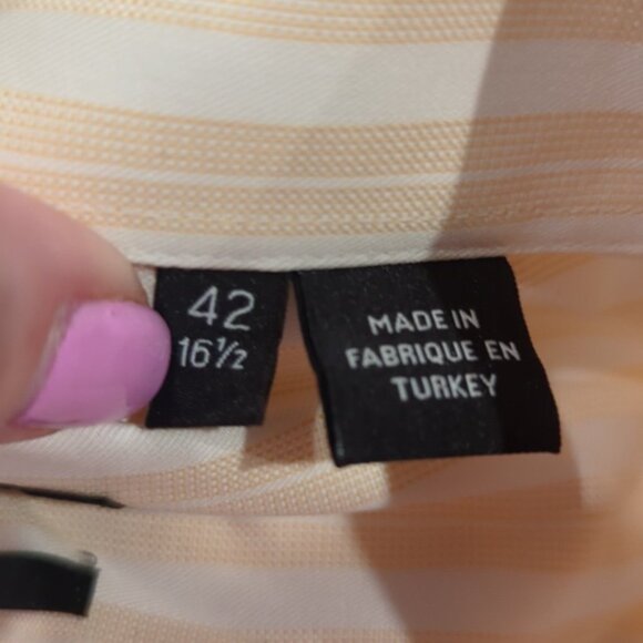 Hugo Boss two ply long sleeve dress shirt - Picture 3 of 11